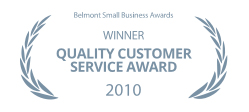 Fortix quality customer service award